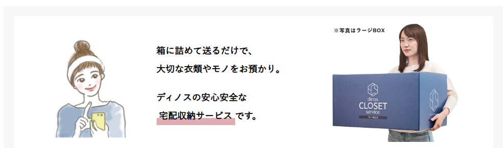 ディノスクローゼットサービスの基本情報